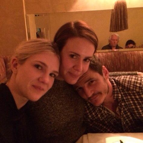 w/ lily and supreme Lily Rabe, Sarah Paulson, Pedro Pascal, Lily