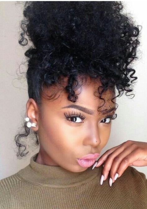 pinny: ohxsyddd Headband Curls, Pelo Afro, Updo Hairstyles, Natural Hair Inspiration, Natural Hair Tips, Hair Crush, Natural Hair Journey, Love Hair, Natural Curls