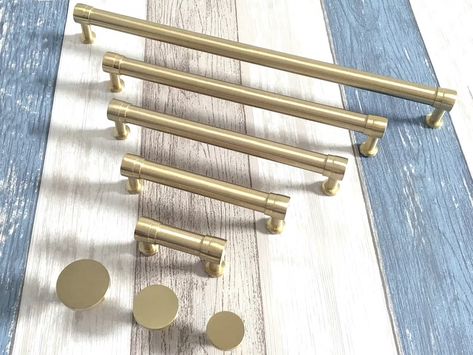 Black Kitchen Handles, Gold Cabinet Hardware, Gold Cabinet Pulls, Gold Cabinet Handles, Glass Drawer Pulls, Gold Drawer Pulls, Gold Cabinet, Kitchen Cabinet Door Handles, Wardrobe Door Handles