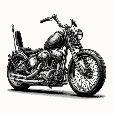 Vintage Chopper, Chopper Bike, Biker Art, Chopper Motorcycle, Shirts Ideas, Motorcycle Tshirts, Tattoo Work, Chopper, Hot Rods