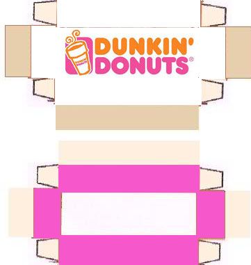 cajita donuts Mini Donut Box Free Printable, Donut Box Printable, Recycling Projects For School, Paper Donut, Printable Paper Toys Templates, Donut Printable, Printable Diy Crafts, Dunkin Donut, Paper Toy Printable