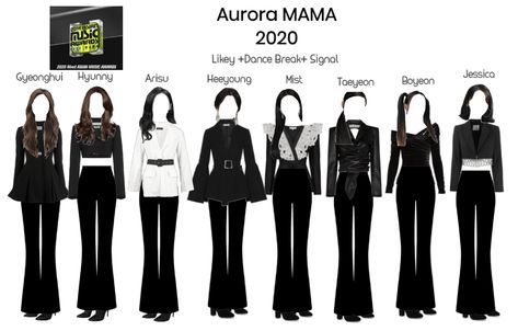 Kpop Stage Outfits Ideas Duo, Mama Outfits Kpop, Kpop Fits, Pop Clothing, Pink Wallpaper Girly, Korean Outfit Street Styles, Briefcase Women, Stage Outfit, Outfit Layout