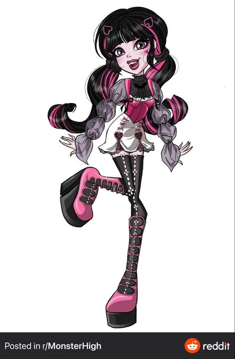 Monster High Outfit Ideas, Outfit Ideas Drawing, Alternative Comics, Arte Monster High, Monster High Pictures, Charmmy Kitty, Moster High, Catty Noir, High Pictures