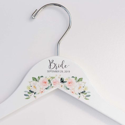 Wedding Coat Hangers, Bride Hanger Personalized, Personalized Wedding Details, Custom Wedding Hangers, Bridal Hangers Personalized, Bridal Party Hangers, Wedding Dress Hangers, Best Wedding Dress, Hanger Wedding