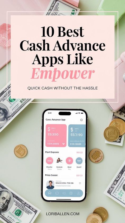 Looking for a quick cash solution without the high fees? Discover the top 10 cash advance apps like Empower that offer fast and easy access to funds. Perfect for managing unexpected expenses and avoiding payday loan pitfalls. Learn more at loriballen.com Easy Loans, Budgeting Tools, Improve Your Credit Score, Cash Loans, Instant Cash, Fast Cash, Quick Cash, Money Life Hacks, Payday Loans