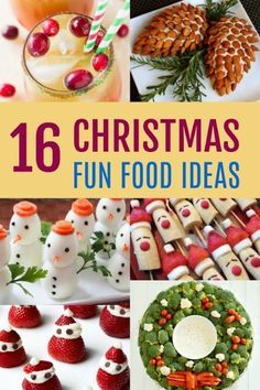 Find 16 easy and fun Fun Christmas Food Ideas, Fun Food Ideas For Kids, Fun Christmas Food, Food Ideas For Kids, Fun Food Ideas, Christmas Food Ideas, Holiday Hacks, Fruit Appetizers, Fruit And Veggie