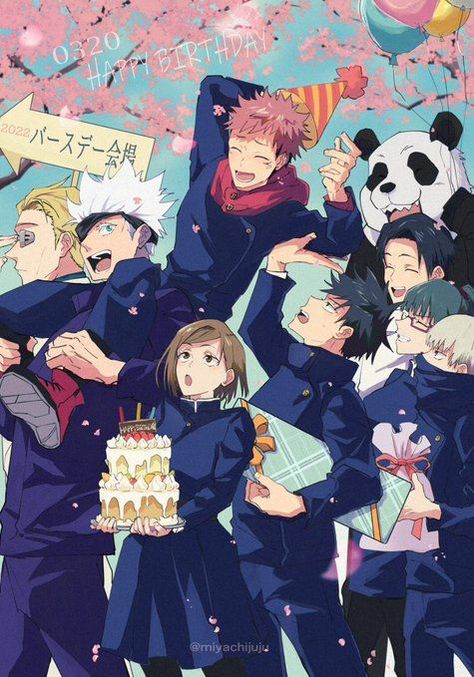 Yuji Itadori Birthday, Jujutsu Kaisen Happy Birthday, Itadori Birthday, Yuji Birthday, Jujutsu Kaisen Birthday, Bijoya Dashami Images, Jjk Trio, Jjk Gojo, Itadori Yuji