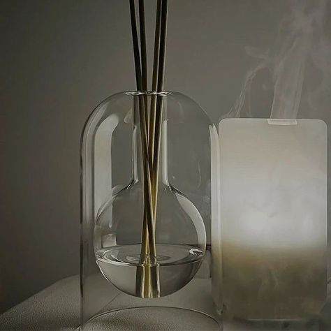 Elevate your space with our sleek aromatherapy diffuser 🌿✨ Its minimalist design not only adds a touch of elegance to any room but also fills it with soothing scents for a calming atmosphere. Breathe in relaxation, breathe out stress. Available now! themildstore.com #Aromatherapy #HomeDecor #Wellness Essential Oils Organization, Reed Diffuser Bottle, Diffuser Sticks, Essential Oil Storage, Diffuser Bottle, Oil Storage, Aromatherapy Diffuser, Essential Oil Bottles, Bottle Storage