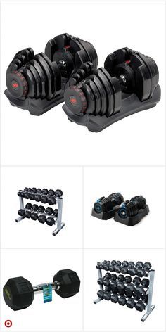 Shop Target for dumbbells you will love at great low prices. Free shipping on orders of $35+ or free same-day pick-up in store. Dumbbell Back Workout, Diy Home Gym, Gym Ideas, 30 Minute Workout, 30 Day Workout Challenge, Dumbbell Set, Body Workout Plan, Street Workout, Gym Design