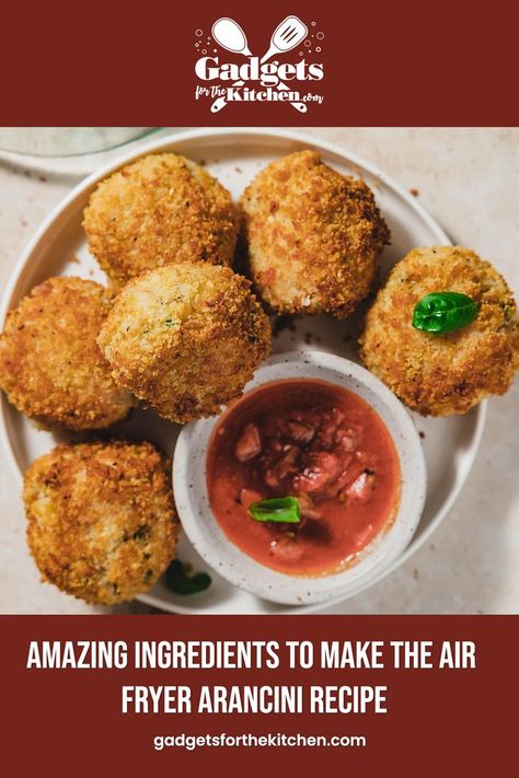 Air Fryer Arancini, Pasta Italia, Risotto Balls, Arancini Recipe, Deep Fried Recipes, Simple Snacks, Seasoned Bread Crumbs, Free Snacks, Balls Recipe