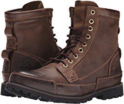 Timberland - Earthkeepers® Rugged Original Leather 6 Dark Brown Chelsea Boots, Timberland Earthkeepers Boots, Timberland Mens Shoes, Mens Lace Up Boots, Timberland Earthkeepers, Boots Timberland, Mens Fashion Work, Chelsea Boots Mens, Rugged Boots