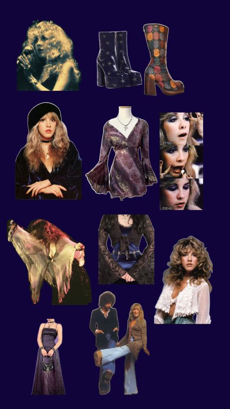 Stevie nicks??? Stevie Nicks Style 70s, Stevie Nicks Style Outfits, Stevie Nicks Outfits, 70s Outfits Women, Stevie Nicks Style, 90s Goth, 70s Inspired Fashion, Magical Creature, 70s Outfits