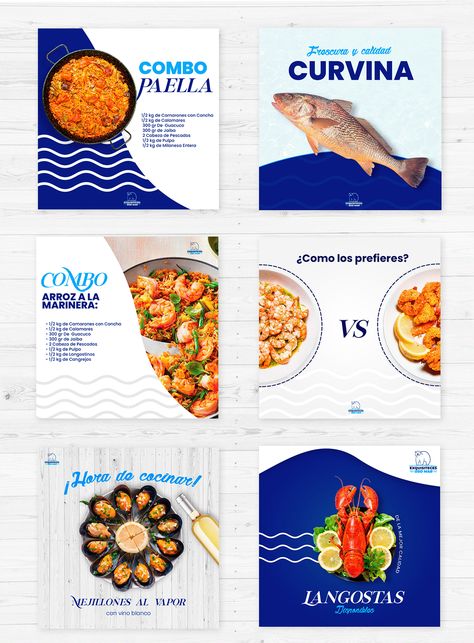 Social Media Design Ideas, Instagram Social Media Design, Post Design Social Media, Food Social Media Post, Social Media Posting, Food Social Media, Posting Schedule, Seafood Menu, Restaurant Social Media