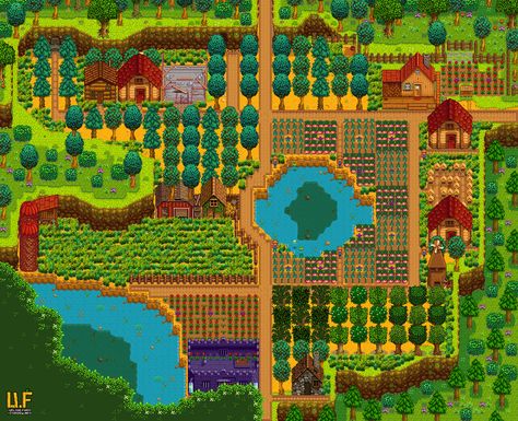 Wilderness Nursery, Stardew Farms, Fort Wilderness Disney, Stardew Valley Layout, Stardew Valley Tips, Stardew Valley Farms, Green House Design, Fort Wilderness, Farm Plans