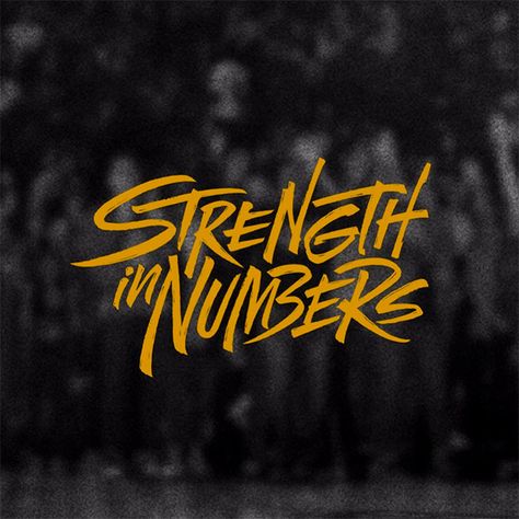 Strength In Numbers, Hand Lettering Logo, Bored Kids, Devil You Know, Kids Cuts, The Warriors, Love And Basketball, Script Lettering, Brush Font