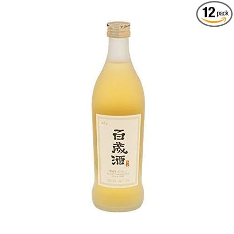 Korea Kooksoondang Bekseju Asian Korean Herbal Rice Seolgaeng Nuruk Ginseng Ginger Oriental Herbs Tonic Beverage Medicinal Healthy Drinks 백세주 百岁酒 12.6floz Healthy Drinks, Ginger, Medicine, Rice, Herbs, Drinks