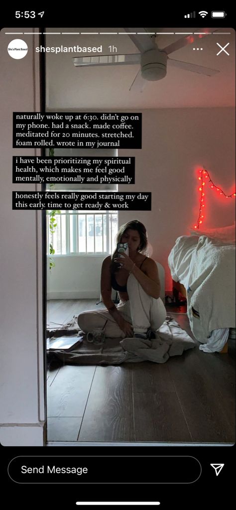 Working On Myself Aesthetic, Prioritizing Myself, Myself Aesthetic, Good Vibes Quotes, Vibes Quotes, Foam Rolling, Spiritual Health, Good Habits, Helpful Tips