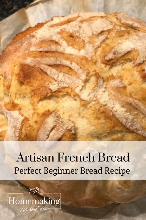 Over the next weeks I will be sharing the BEST tried and true bread recipes. I love bread and so does my family but in order to make it to the “best of the best” list it has to have it ALL . . . aroma, flavor, texture. Trust me when I say this Artisan French Bread recipe is AWESOME. With only 5 ingredients . . . it’s so easy and fast you can make it TONIGHT! Artisan French Bread Recipe, Bread Style, Beginners Bread Recipe, Sourdough Bagels, Sourdough Bread Sandwiches, French Bread Recipe, Homemade Bread Easy, Artisan Bread Recipes, Simple Farmhouse