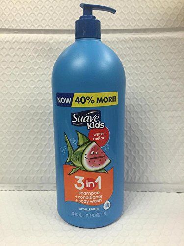 Suave Kids 3 in 1 Shampoo Conditioner Body Wash, Melon Watermelon (40 Oz) *** More info @ Watermelon Shampoo, Suave Kids, Barbie Kitchen, Glam Room, 90s Childhood, Good Hair Day, Shampoo Conditioner, Latest Hairstyles, Bath Time