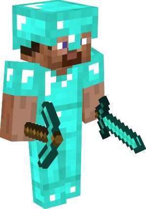 Diamond Armor Steve | Nova Skin Minecraft Armor Drawing, Diamond Armor Minecraft, Foto Minecraft, Minecraft Mural, Minecraft Armor, Diamond Armor, Minecraft Png, Minecraft Skins Cool, Galaxy Drawings