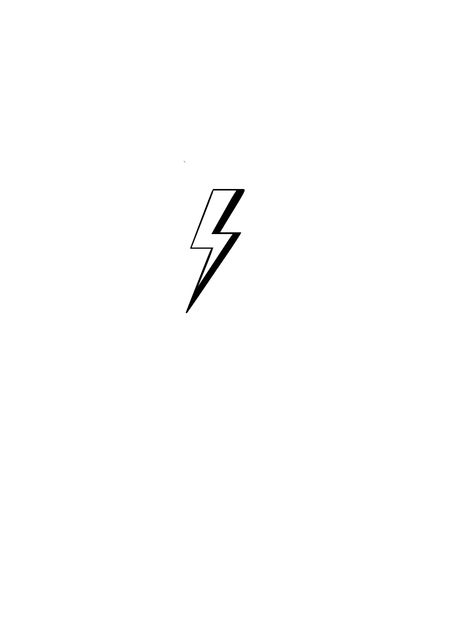 Zig Zag Tattoo, Small Lightning Tattoo, Lightning Tattoo Men, Kachow Tattoo, Small Tattoos For Boys, Sinner Tattoo, Small Face Tattoos, Memorial Tattoo Ideas, Animal Tattoos For Men