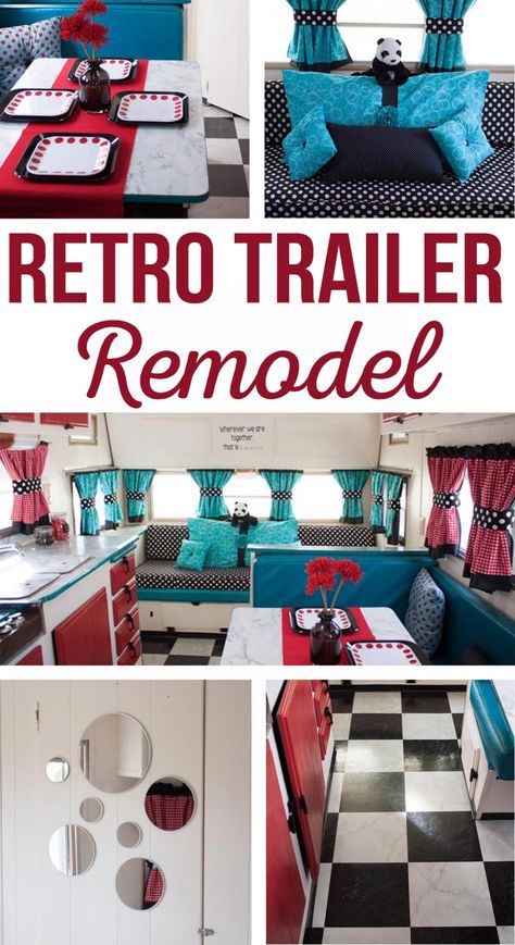 Retro Travel Trailers, Vintage Trailer Remodel, Travel Trailer Interior, Vintage Motorhome, Retro Trailers, Vintage Trailer Interior, Vintage Camper Interior, Glamper Camper, Retro Trailer