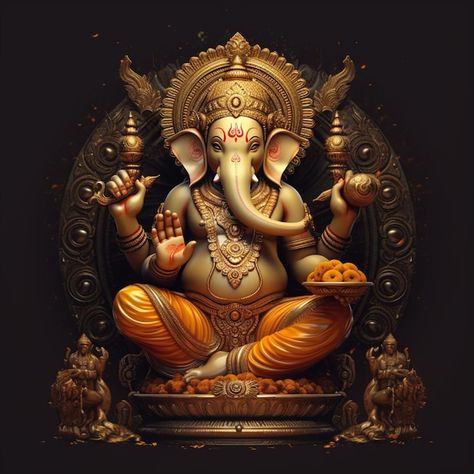 Ganpati Illustration, Hanuman Chalisa Song, Ganesh Bhagwan, Ganpati Bappa Wallpapers, Ganesh Art Paintings, Ganesh Lord, Shri Ganesh Images, Butterfly Art Painting, Shree Ganesh