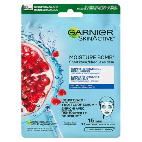 Hair Care, Hair Styling, Hair Color & Skin Care Products - Garnier Garnier Skinactive, Hydrating Sheet Mask, Hydrating Face Mask, Garnier Skin Active, Face Sheet Mask, Sheet Masks, Mascara Facial, Skin Radiance, Hydrating Serum