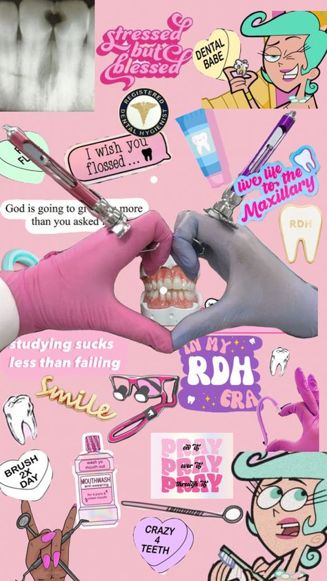 #dentalhygiene Dentist Social Media, Dental Hygienist School, Dental Wallpaper, Registered Dental Hygienist, Dental Hygiene School, Dentistry Student, Dental School, Girly Accessories, Dental Hygienist