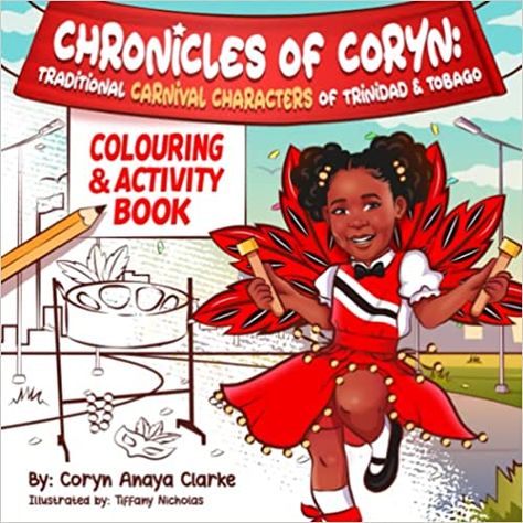 Carnival Characters, Best Amazon Products, Amazon Products, Best Amazon, Activity Book, Color Activities, Trinidad, Book Activities, Trinidad And Tobago