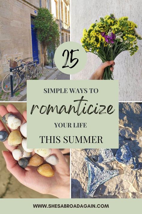 How To Romanticize Your Life In Summer: 25 Awesome Ideas How To Romanticize Summer, Summer At Home Aesthetic, Romanticize Your Summer Aesthetic, Slow Summer Aesthetic, How To Romanticize Your Life, Romanticize Summer, Late Summer Aesthetic, Romanticizing Summer, Romanticing Life