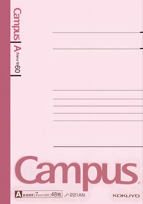 Campus Notebook Cover, Goodnotes Paper, Online Notes, Campus Notebook, Goodnotes Cover, Pink Notepad, Goodnotes Notebook, Notes Templates, Laptop Aesthetic