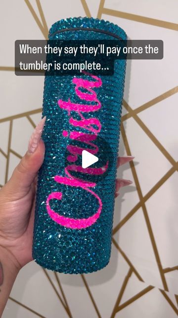 Love More Bling | Custom Tumblers on Instagram: "There's a million reasons why I can argue this point.  But the answer is simply No Ma'am and No Sir 🫶🏽 Not only do I spend my time making the tumblers but also materials are not free.  Payment is due in full  whenever you're ready to place your order 💎" Queen Tumbler Ideas, Place Your Order, Love More, Custom Tumblers, I Can, Tumbler, Canning, Instagram