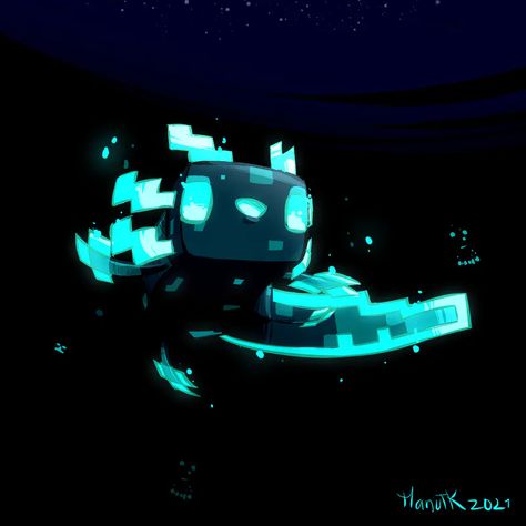 ManutkArt on Game Jolt: "Glow Axolotl. #Minecraft" Axolotl Minecraft, Minecraft Cupcakes, Minecraft Drawings, All Minecraft, Minecraft Mobs, Minecraft Wallpaper, Digital Portrait Art, Minecraft Art, Minecraft Fan Art