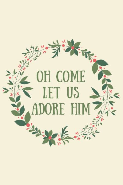 Christmas Bible Verses, Come Let Us Adore Him, Quotes Christian, Christmas Bible, Starbucks Gift Card, Christmas Time Is Here, Free Christmas Printables, Christian Christmas, Christmas Quotes