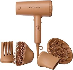 PATTERN by Tracee Ellis Ross Blow Dryer with Four Attachments for Curly & Coily Hair Curly Coily Hair, Texture Hair, Ellis Ross, Tracee Ellis Ross, Coily Hair, Blow Dryer, Textured Hair, Beauty And Personal Care, Personal Care