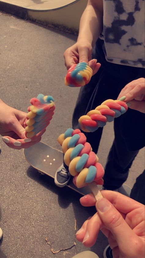 summer ice lolly ice cream skate board date cute vibes friends what do do in summer with friends aesthetic mood board Lollies Aesthetic, Summer With Friends Aesthetic, Fab Ice Lolly, Summer With Friends, With Friends Aesthetic, Ice Lollies, Art Alevel, Ice Lolly, Friends Aesthetic