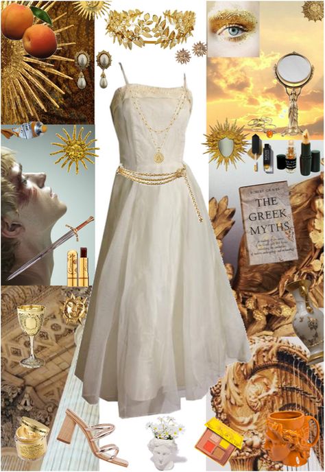 Daughter Of Apollo Outfit, Child Of Apollo Outfit, Apollo Inspired Outfits, Apollo Aesthetic Outfit, Apollo Cosplay, Percy Jackson Inspired Outfits, Apollo Outfits, Apollo Outfit, Apollo Costume