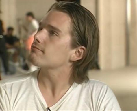 Reality Bites (1994) Interview Ethan Hawke Reality Bites, Reality Bites, Ethan Hawke, Haircuts For Men, Interview, Hair Cuts, Hair, Quick Saves