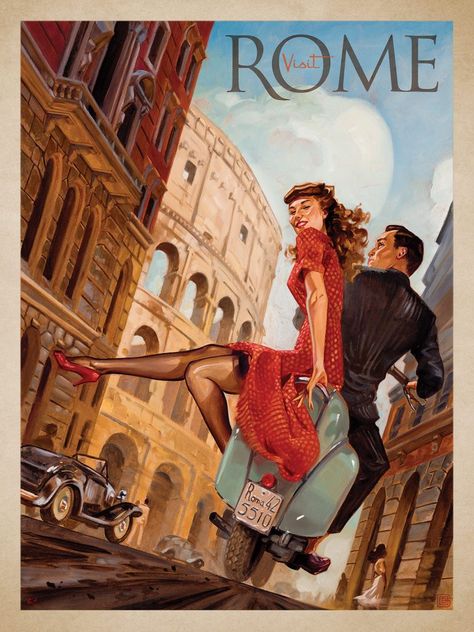 Stare Reklamy, Vintage Italian Posters, Poster Art Deco, Italian Posters, Anderson Design Group, Deco Poster, Retro Travel Poster, Edward Hopper, Art Deco Posters