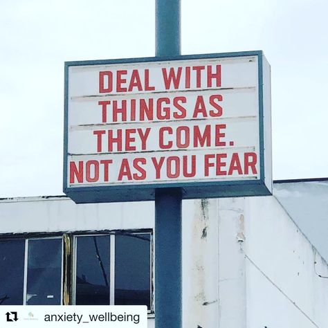 Great words to live by right now.  Allows us to find the workability in challenging times.  Fear is high right now and when we are fearful we become reactive and rigid in our thinking.  In other words: we become dumber when fear is in charge.  #overcomingfear #overcomingfears #trainyourbrain #braintraining #resetyourmind #resetyourself #neurofeedback #neurofeedbacktraining #fearless Quotes Mind, Street Quotes, Vie Motivation, Quotes Thoughts, Happy Words, Reminder Quotes, A Sign, Note To Self, Quote Aesthetic