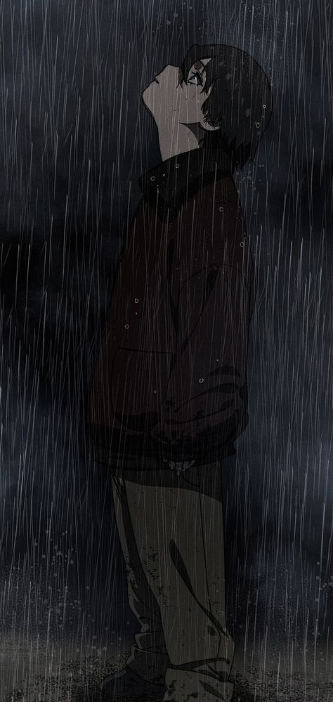 Manhwa , sad ,raining , boy , wallpaper , aesthetic , webtoon Raining Anime Aesthetic, Boy Wallpaper Aesthetic, Deep Wallpaper, Rainy Wallpaper, Boy Wallpaper, Rain Aesthetic, Night Rain, Rain Wallpapers, Anime Backgrounds Wallpapers