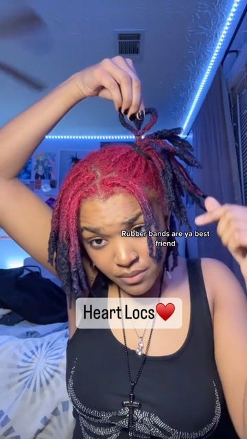 Link to the hair beauty world✨ on Instagram: "Cute loc heart inspo😍 Cr tt @kasixm_ Follow for more about hair🙌 💸𝗨𝗽 𝗧𝗼 $𝟭𝟱𝟬 𝗢𝗳𝗳 , 𝗚𝗲𝘁 𝗲𝘅𝘁𝗿𝗮 𝟮𝟬% 𝗼𝗳𝗳 𝟮 𝘄𝗶𝗴𝘀 🎁𝗙𝗿𝗲𝗲 𝗲𝘅𝗰𝗹𝘂𝘀𝗶𝘃𝗲 𝘀𝗶𝗱𝗲 𝗽𝗮𝗿𝘁 𝘀𝘁𝘆𝗹𝗲 𝗰𝗼𝗺𝗯 & 𝗹𝘂𝘅𝘂𝗿𝘆 𝘀𝗵𝗼𝘄𝗲𝗿 𝗰𝗮𝗽 𝗴𝗶𝗳𝘁𝘀 ❤️𝟒 𝐢𝐧𝐭𝐞𝐫𝐞𝐬𝐭—𝐟𝐫𝐞𝐞 𝐩𝐚𝐲𝐦𝐞𝐧𝐭 𝐰𝐢𝐭𝐡 𝐊𝐥𝐚𝐫𝐧𝐚 @linktohairofficial . . . #linktohair#kinkyhair#kinkystraight#kinkycurly#gluelesswig#4chairstyles#4chair#hdlace#hdlacewig#lacewigs#trendy#hairstyles#explore#explorepage#bob#reels#viral#blackgirlmagic#hairstyle#hairinspo#fyp#locs#inspiration#sharing#hairextensions#fyp#braids#blackfridaysale#locstyles#naturalhair" Heart Locs Style, Butterfly Locs With Heart Part, Heart Style With Locs, Locs Heart Hairstyle, Faux Locs With Heart Part, Loc Heart Hairstyles, Heart Shaped Loc Styles, Valentines Day Loc Styles, Locs With Diamond Parts