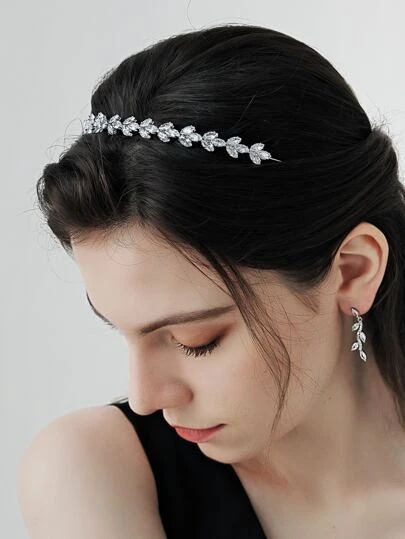 Shop Clips, Headbands & Hair Accessories | Trendy Fashion | SHEIN USA Wholesale Hair Accessories, Crown For Women, Bridal Headwear, Bride Headband, Copper Wedding, Headpiece Hairstyles, Princess Tiara, Wedding Tiara, Hair Hoops