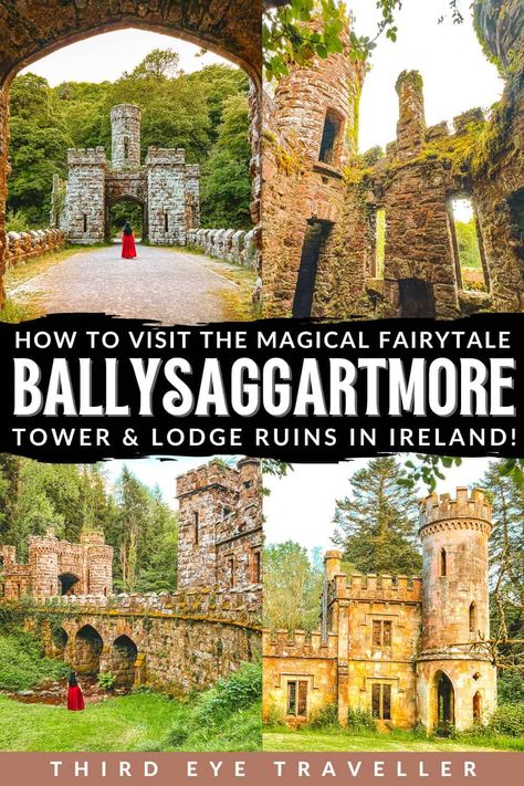 How to visit Ballysaggartmore Towers Ireland Ballybunion Ireland, Ballyvaughan Ireland, Ireland Activities, Irish Vacation, Ireland Road Trip, Ireland Tours, Ireland Travel Guide, Ireland Trip, Ireland Vacation