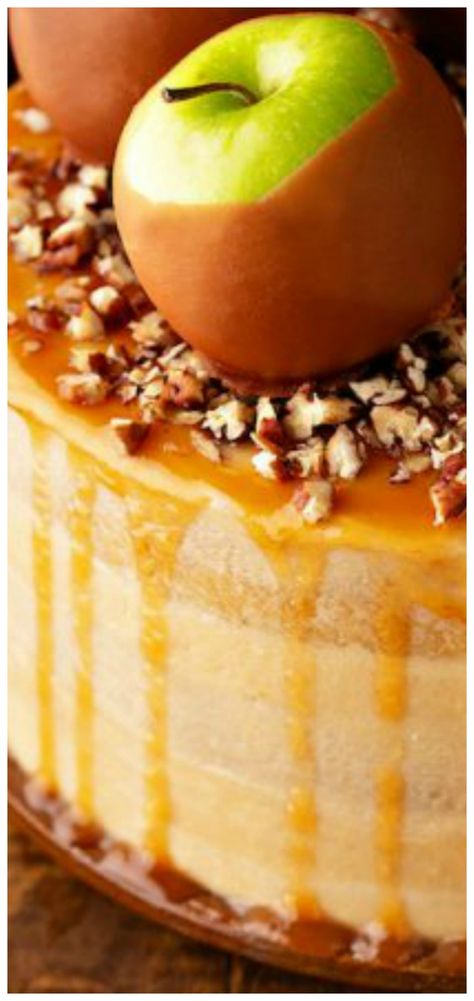 Caramel Apple Cake Recipe, The Novice Chef, Caramel Apple Dump Cake, Spiced Cake, Caramel Cake Recipe, Novice Chef, Apple Spice Cake, Caramel Apple Cake, Apple Dump Cakes