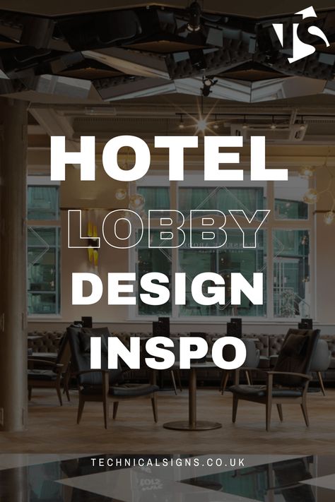 There’s an old saying about only getting one chance to make a first impression and when you have business premises, lobbies! The lobby area is often that first impression.  It is the first thing people see when they enter and creates a firm picture in their mind of... Small Hotel Lobby Design, Hotel Entrance Lobby, Hotel Signage, Hotel Lobby Design, Entrance Lobby, Hotel Entrance, Interior Signs, Lobby Design, The Lobby