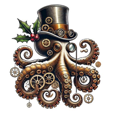 Octopus wall art