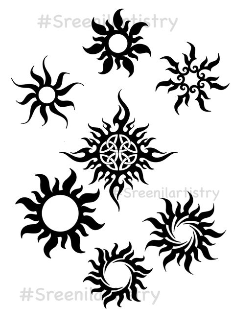 Celtic Sun Tattoo, Art Nouveau Sun, Tattoo Celtic, Celtic Sun, Sun And Moon Tattoo, Sun Tattoos, Celtic Tattoos, Sun Tattoo, Tattoo Inspo