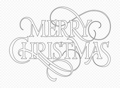 Original Background, Word Text, Outline Fonts, Merry Christmas Text, Christmas Text, Elegant Table Settings, Christmas Words, Png Text, Logo Text